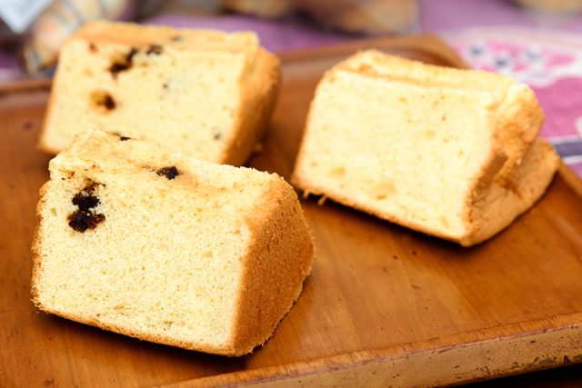 大人気のシフォンケーキ