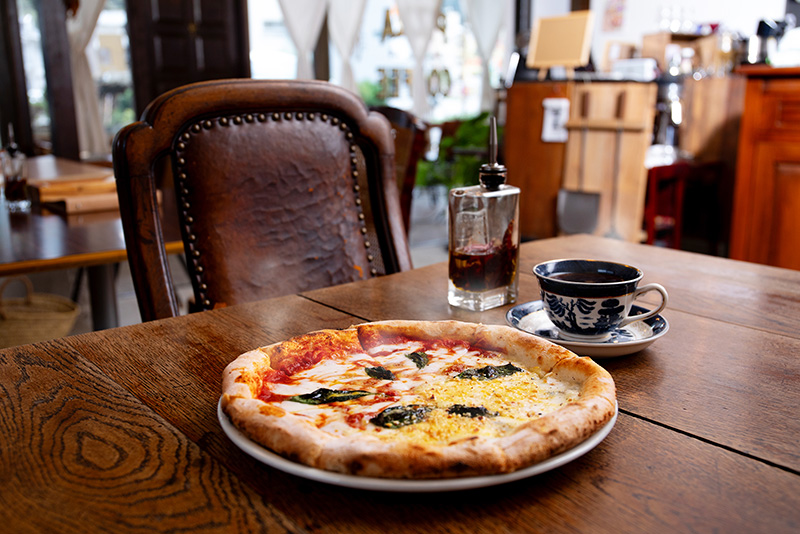 海とピッツァ