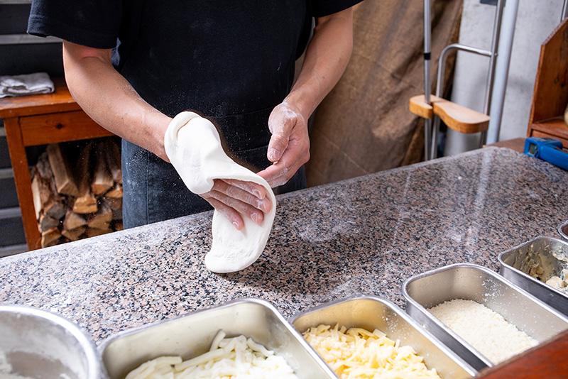 海とピッツァ