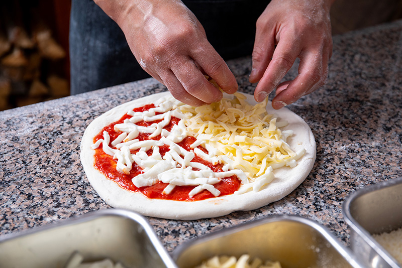 海とピッツァ