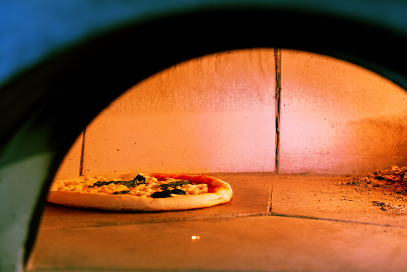 海とピッツァ